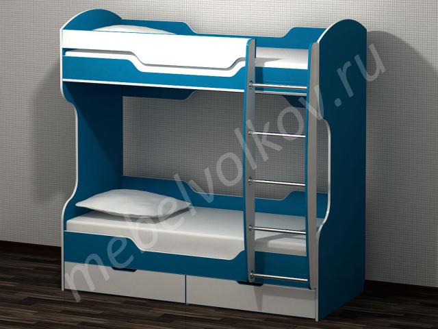 Кровать двухъярусная  M180х80