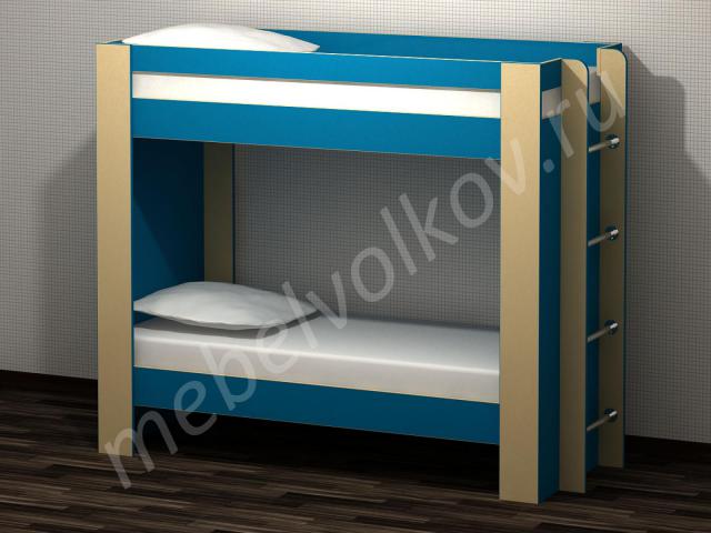 Кровать двухъярусная M180х80