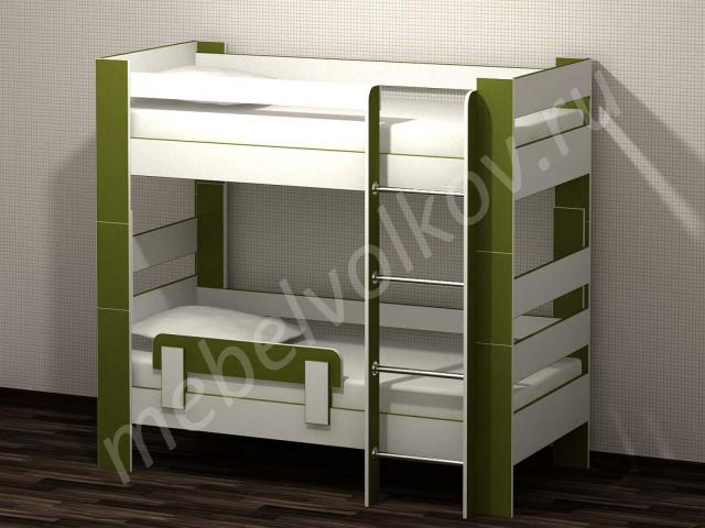 Кровать двухъярусная разборная M180х80